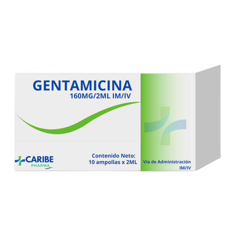 Gentamicina 160mg/2ml IM/IV