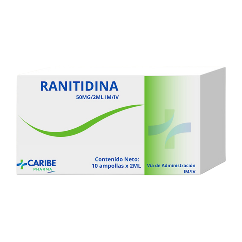 Ranitidina 50mg/2ml IM/IV
